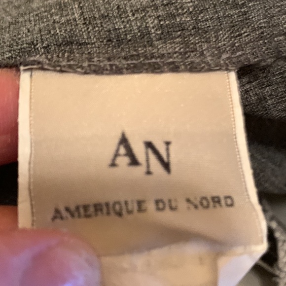 Amerique du Nord Pleated Trousers with matching belt - Picture 10 of 13